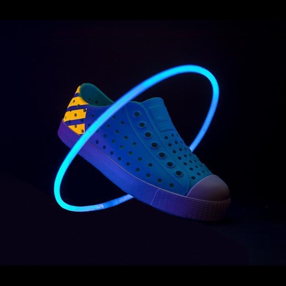 NATIVE JEFFERSON HAMACHI BLUE/SHELL WHITE SZ 5 - Picture 6 of 6